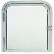 Durchreichen für Glas.