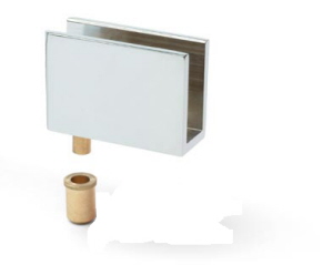 Zapfenbänder für Glastüren bis 8 mm Glas