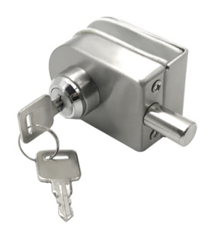 Glass Door Lock for 6 mm to 12 mm Glass.