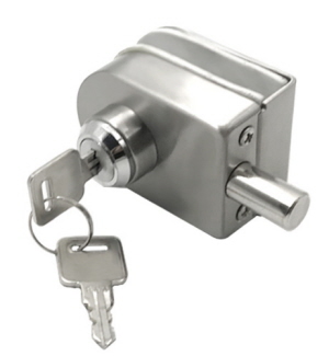 Glass Door Lock for 10 mm to 12 mm Glass.