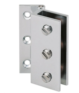 Türscharniere für Glastüren von 5 mm bis 8 mm Glas.